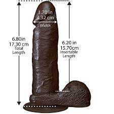 Amazon.com: Doc Johnson The Realistic Cock with Removable Suction Cup - 6  Inch - F-Machine and Harness Compatible Dildo - Chocolate : Health &  Household