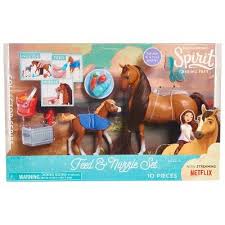 Minecraft speedrunner vs 3 hunters rematch. Spirit Riding Free Spirit 2 Horse Feed And Nuzzle Foals Horse Feed Toys