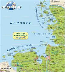 Genießen sie die aussicht und den komfort auf der insel sylt. Karte Von Nordseekuste Region In Deutschland Welt Atlas De