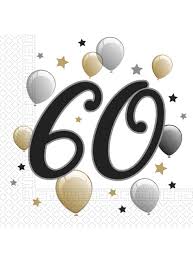 Share the best gifs now >>> 60 Geburtstag Servietten Set 20 Teilig Fur Partys Und Geburtstage Funidelia