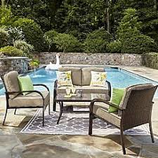 Sutton Rowe Logandale 4 Piece Patio Seating Set Patio Seating Sets Patio Seating Patio