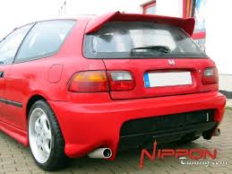 Honda civic vi została po raz pierwszy zaprezentowana w 1995 roku. Tuningteile Honda Civic 92 95 Type R Dachspoiler Hatchback 3dr