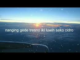 Lirik Lagu Cidro Guyon Waton Arsia Lirik