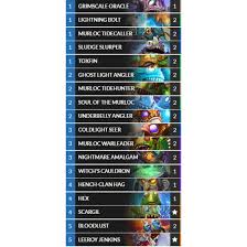 Murloc shaman is a pretty scary deck in the early rise of shadows meta. Hearthstone Murloc Shaman Rise Of Shadows Millenium
