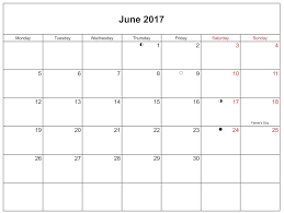 moon calendar june 2017 calendar template 2019