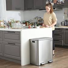 There are cabinets with multiple combinations of shelves, drawers, and other features like space for cleaning supplies or your oven. 27 Garbage Cans That People Actually Swear By