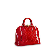 LV Louis Vuitton Sac bandoulière femme Petit sac à main ALMA rouge cerise -  Cdiscount Bagagerie - Maroquinerie