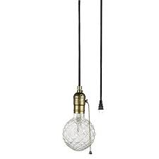 Out of the fan there are two wires: Globe Electric 65446 Edison 1 Light Plug In Mini Pendant Matte Bronze Finish Pull Chain On Off Switch Chr Plug In Pendant Light Pendant Light Globe Electric
