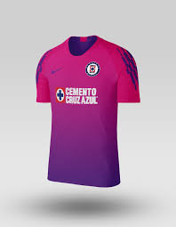 Cruz azul visitó circuito de las américas de fórmula 1 como 'premio' por el título de liga mx. Nike Cruz Azul Fc 2018 19 Vaporknit Collection On Behance