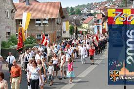 Nhn am eichelsberg nördlich von eichelsbach, der niedrigste liegt am neuen graben bei hofstetten auf 163 m ü. Hausen Gemeinde Hausen