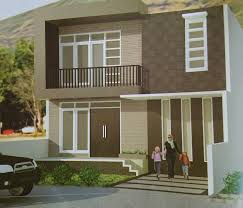 Desain rumah minimalis modern 2 lantai. 20 Desain Rumah Minimalis Modern 2 Lantai Denah Ruang Terbaru 2020