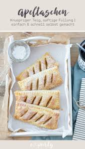 Food Einfach Und Schnell Blatterteig Apfeltaschen Selber Backen Das Geht Wir Zeigen Euch In Blatterteig Rezepte Suss Apfeltaschen Rezept Blatterteig Rezepte
