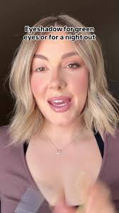 Green Eyes Eyeshadow Tutorial Matte Bronze Look