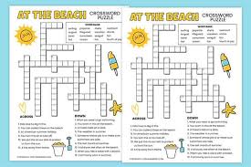 Smart, easy and fun crossword puzzles to get your day started with a smile. Summer Crossword