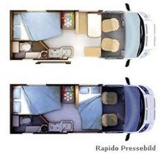 Daher sind diese in der regel aus kunststoff. Das Wohnmobil Rapido Van 56 Fur Paare Wohnmobil Wohnmobil Grundrisse Wohnmobilumbau