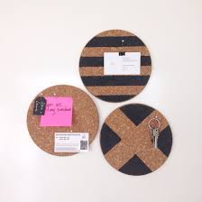 Ikea Cork Trivets Turned Into Mini Pinboards So Easy Kids Rooms Diy Ikea Cork Crafts For Teens To Make