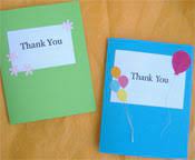 Create thank you cards that are crafty and handmade by putting together scrapbook style cards, or use a photo editor or digital scrapbooking to design your own printed glossy photo thank you worthy of a frame. Create Print And Make Thank You Cards
