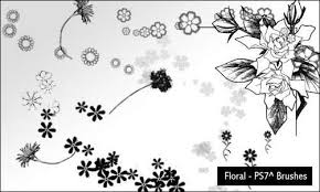 9 high resolution floral doodles (from 2200 px). 45 High Quality And Free Photoshop Floral Brushes Tripwire Magazine