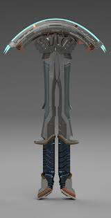 Artstation Warframe Fanart Concept Corpus Dual Swords Robert Allsopp Dual Swords Fan Art Sword