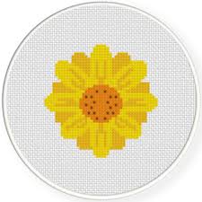 Find patterns for kids, adults, and home. Sunflower And Seeds Cross Stitch Pattern Daily Cross Stitch