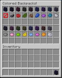 They can be traded, destroyed, cloned, etc. Expandable Backpacks Mod 1 10 2 1 9 4 Backpack Mods Azminecraft Info