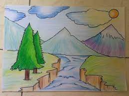 Price new from used from paperback please retry $33.99. Beautiful Landscape Drawing For Beginners Youtube