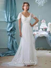 Pin By Karen Buescher On Weddings Informal Wedding Dresses Empire Wedding Dress Mon Cheri Wedding Dresses
