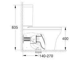 Shipping container dimensions are held to very specific standards. American Standard Cygnet Close Coupled Back To Wall Bottom Inlet Toilet Suite With A Soft Close Quick Release White Seat 4 Star From Reece