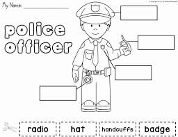 Kindergarten Police Officers Worksheet Servicenumber Org In 2020 Kindergarten Kindergarten Themes Police Officer
