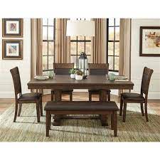 La salle a manger est par essence un lieu convivial. Table De Salle A Manger Rectangulaire Avec Rallonge Weiland De Mazin Industries Bois De Placage Brun Rustique Clair 5614 72 Rona