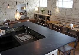 Because of its light weight, our oil spreads easily and enhances the natural beauty and patina of any soapstone countertop. Soapstone Characteristics