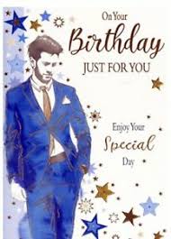 Wish you a many many happy returns of the day. Open Male Birthday Card Modern Male Happy Birthday By Xpress Yourself Free P P 5035499187043 Ebay