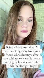 Mary Anne Friend Meaning