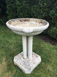 Check spelling or type a new query. Commanding Mid Century Modern Cast Stone Font Planter Birdbath For Sale At 1stdibs