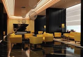 African american couple shopping online. Mezzanine Floor Interior Design African Union Grand Hotel Vitor Leal Barros