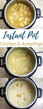 Instant Pot Chicken And Dumplings Recipe Chicken And Dumplings Recipes Instant Pot
