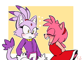 a blog dedicated to wlw sonic — looneyfrechie: a cute blazamy commission  for...