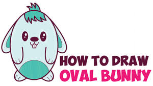More images for how to draw an oval shape step by step » How To Draw A Cute Cartoon Bunny Rabbit From An Oval Easy Step By Step Drawing Tutorial For Kids Great For Easter How To Draw Step By Step Drawing Tutorials