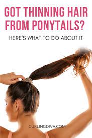 Got Thinning Hair From Ponytails Hairstyles For Thin Hair Daily Hairstyles Beauty Tips Every Girl Should Know