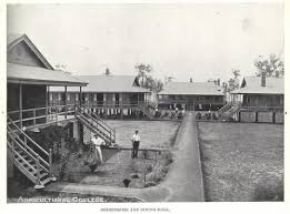 Dormitories And Dining Hall At Queensland Agricultural College Gatton Ca 1913 Forest Hill Local Area Historical Photos