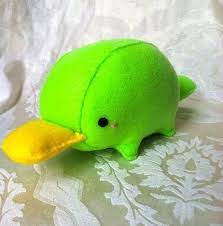 Platypus Plush By Pinkchocolate14 On Deviantart Sewing Stuffed Animals Stuffed Animal Patterns Plush Pattern