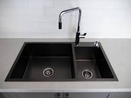 graphite black stainless steel sink