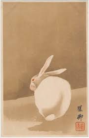 Japanese Art Rabbit Art Bunny Art Rabbit Illustration