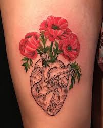 It is of course a sign of broken heart or deception. Top 30 Anatomical Heart Tattoos Popular Anatomical Heart Tattoo Design