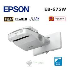 Epson Eb 675w Ultra Kisa Mesafe Projeksiyon Wi Fi Cihaz