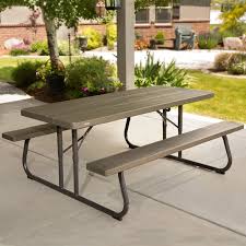 Maybe you would like to learn more about one of these? Lifetime 6 Foot Folding Picnic Table Brown 60105 Walmart Com Walmart Com