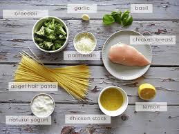 Simple angel hair pasta side, with olive oil, garlic, herbs and parmesan. Lemon Chicken Angel Hair Pasta Feed Your Sole