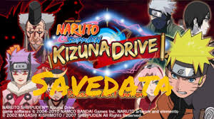 Naruto Shippuden Kizuna Drive Savedata Youtube
