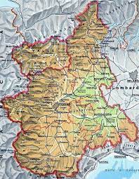 En piamontés, occitano y arpitano: Mappa Del Piemonte Cartina Del Piemonte Mappa Mappa Dell Italia Idee Per Le Vacanze