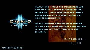 D3planner is a character build tool for diablo 3. Diablo 3 Reaper Of Souls Lilith Dialogue Spoiler Youtube